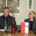 J. Šikšnelis ir J. Saulėnienė