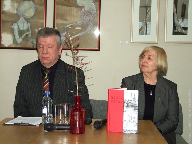 J. Šikšnelis ir J. Saulėnienė
