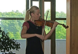 Smuikininkė Viktorija Kukauskaitė