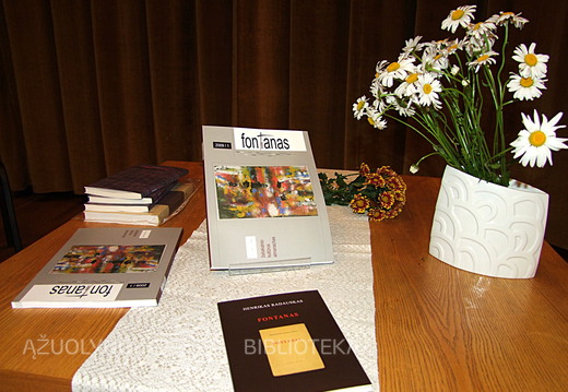 Kultūros almanacho „Fontanas“ pristatymas 