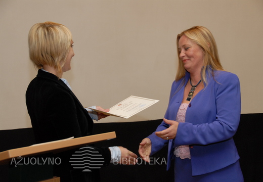 Padėka Kultūros renginių ir leidybos grupės vadovei Rimantai Tamoliūnienei