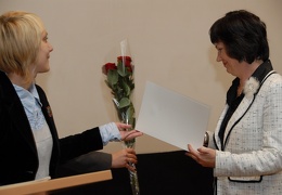 Padėka Kaunistikos grupės vadovei Daliai Giniuvienei