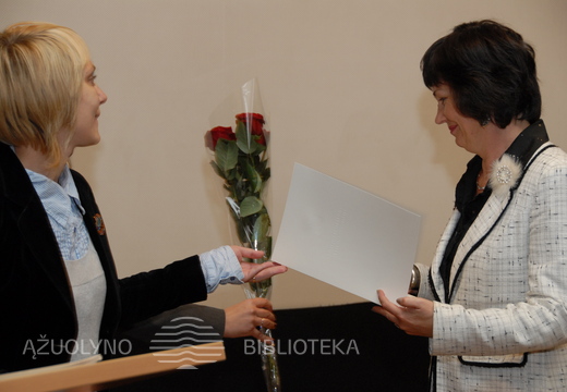 Padėka Kaunistikos grupės vadovei Daliai Giniuvienei