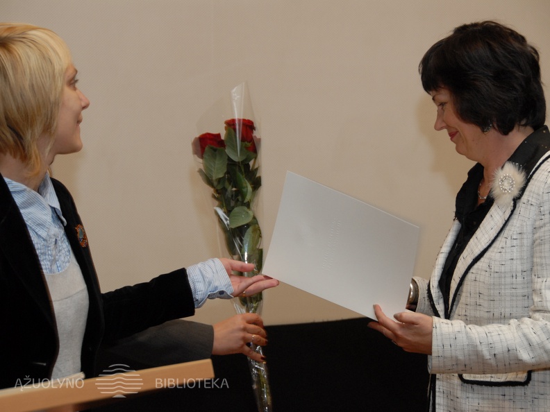 Padėka Kaunistikos grupės vadovei Daliai Giniuvienei