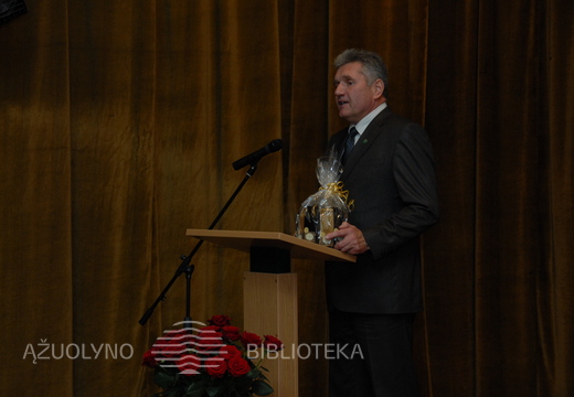 Lietuvos bibliotekininkų draugijos pirmininkas Algis Petras Zurlys