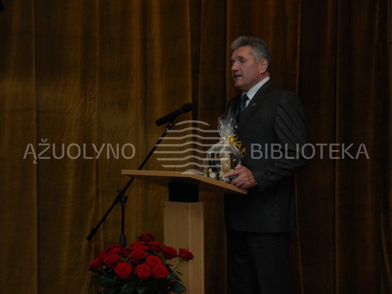 Lietuvos bibliotekininkų draugijos pirmininkas Algis Petras Zurlys