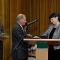 Garbės skaitytojas - buvęs ilgametis bibliotekos direktorius A.Samėnas