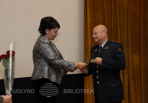 Garbės skaitytojas - Karinių oro pajėgų viešųjų ryšių vyriausiasis specialistas G. Deksnys