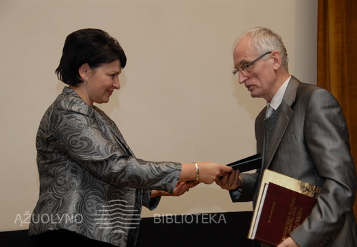 Garbės skaitytojas - prof. S. Sajauskas