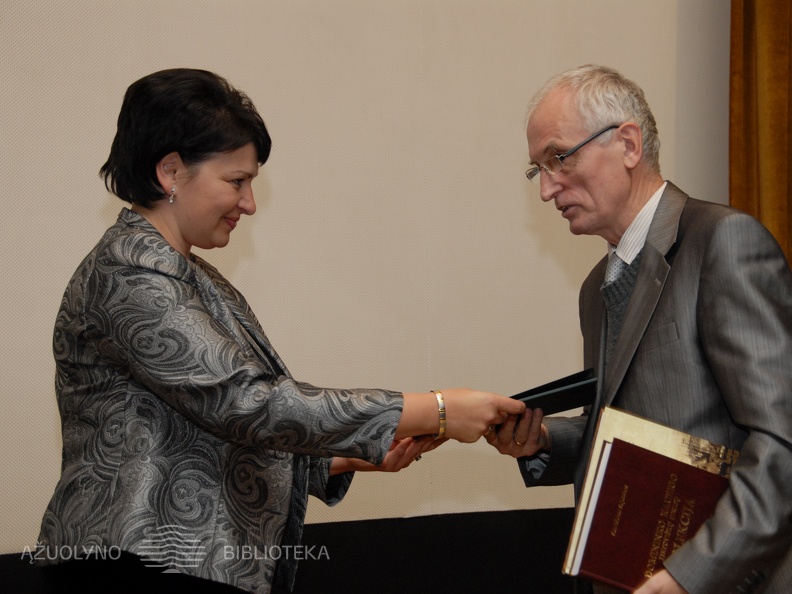 Garbės skaitytojas - prof. S. Sajauskas