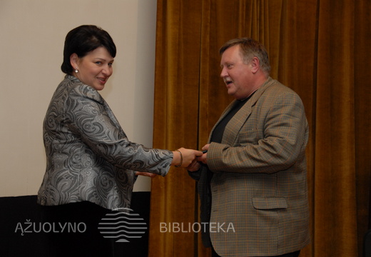 Garbės skaitytojas - Kultūros ir meno premijos laureatas V.Bartulis