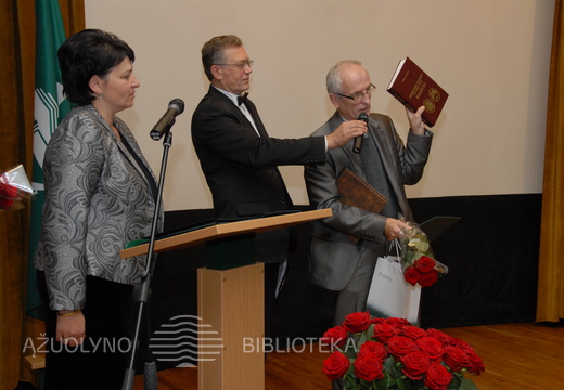 Garbės skaitytojas - prof. Stanislovas Sajauskas