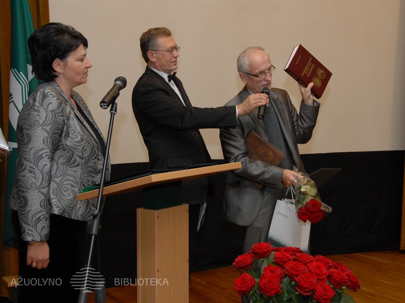 Garbės skaitytojas - prof. Stanislovas Sajauskas