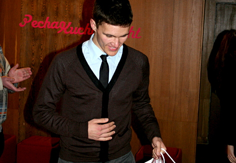 Apdovanojamas Simonas Kabašinskas