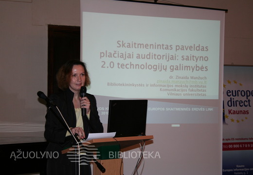 Dr. Zinaida Manžuch, Vilniaus universitetas
