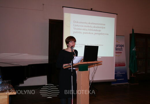 Rima Cicėnienė,  Lietuvos mokslų akademijos Vrublevskių biblioteka