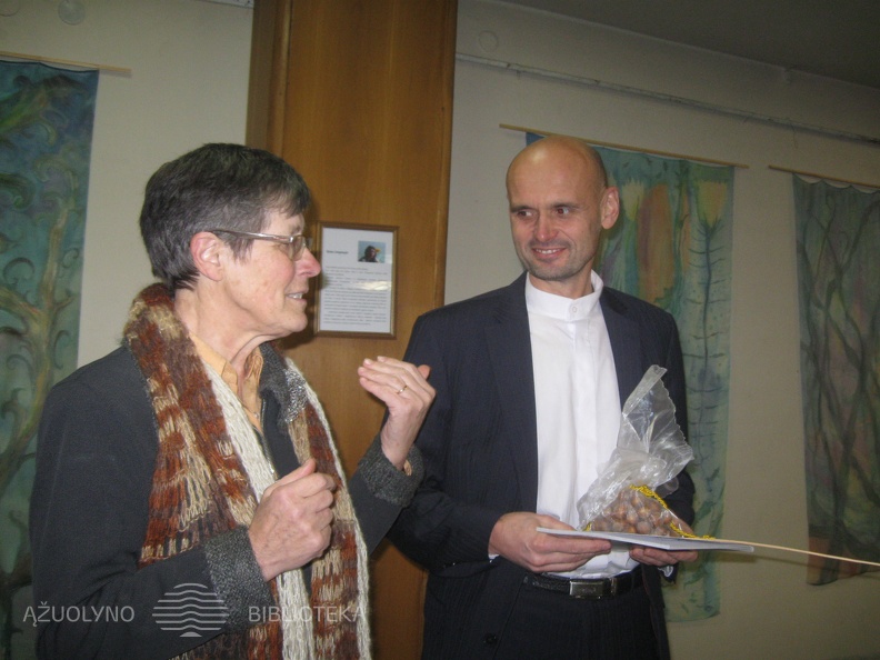 G. Labanauskas ir skaitytoja