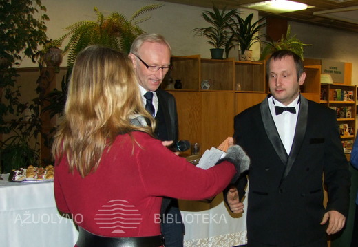 Dovana floristui Modestui Vasiliauskui