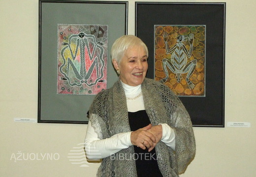 Zinaidos Irutės Dargienės tapybos paroda "Seniausia žemėje"