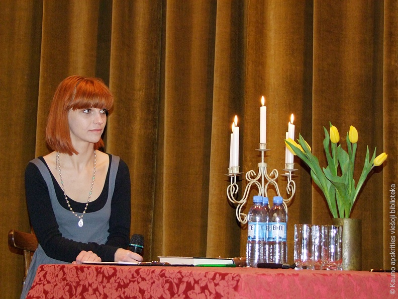 Skaitytojų klubo kuratorė Lina Sabaitytė