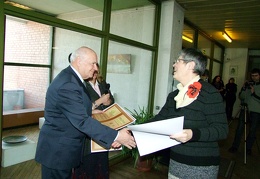 Parodos laureatų apdovanojimas