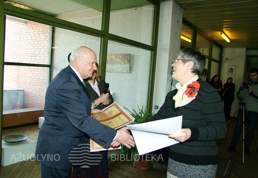 Parodos laureatų apdovanojimas