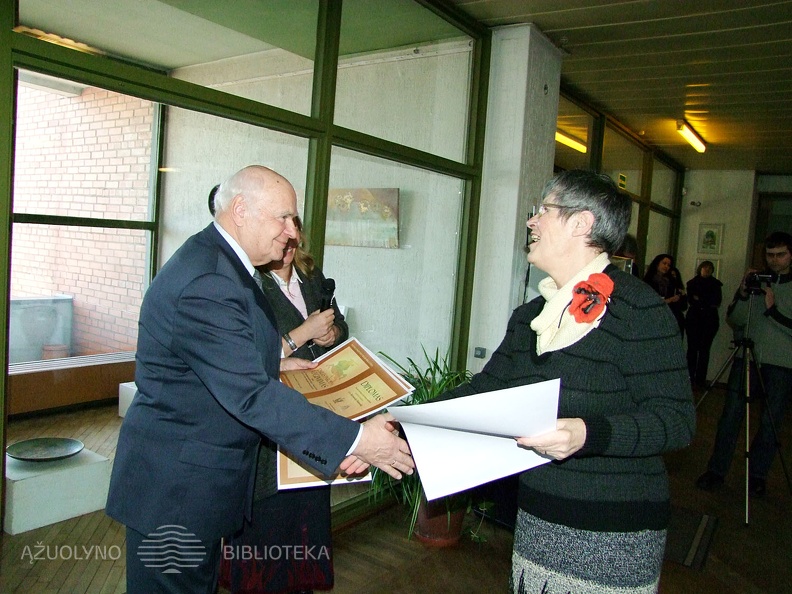 Parodos laureatų apdovanojimas