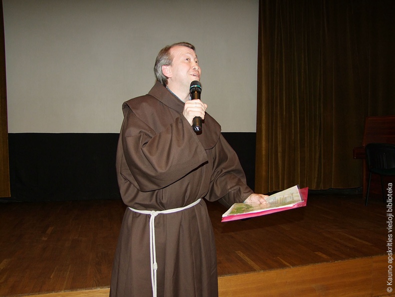 Brolis pranciškonas Bernardas Belickas