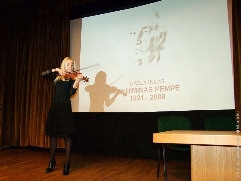 Smuikininkė Viktorija Kukauskaitė