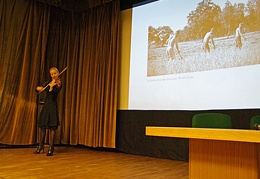 Smuikininkė Viktorija Kukauskaitė