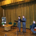 Aktoriai Inga Mikutavičiūtė ir Saulius Čiučelis, pianistė Eglė Kižytė-Ramonienė