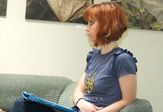 Skaitytojų klubo kuratorė Lina Sabaitytė