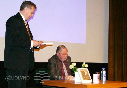 Vilius Kaminskas ir prof. Vytautas Landsbergis