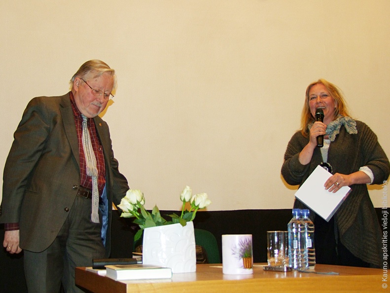 Prof. Vytautas Landsbergis ir Rimantė Tamoliūnienė