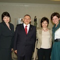 KAVB direktorė Asta Naudžiūnienė, p. Ferenc Blauman, p. Ferencne Blaumann ir Ugnė Daubaraitė
