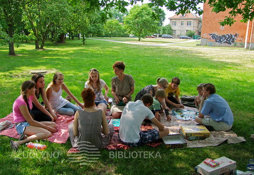 Žaidimų popietės akimirka