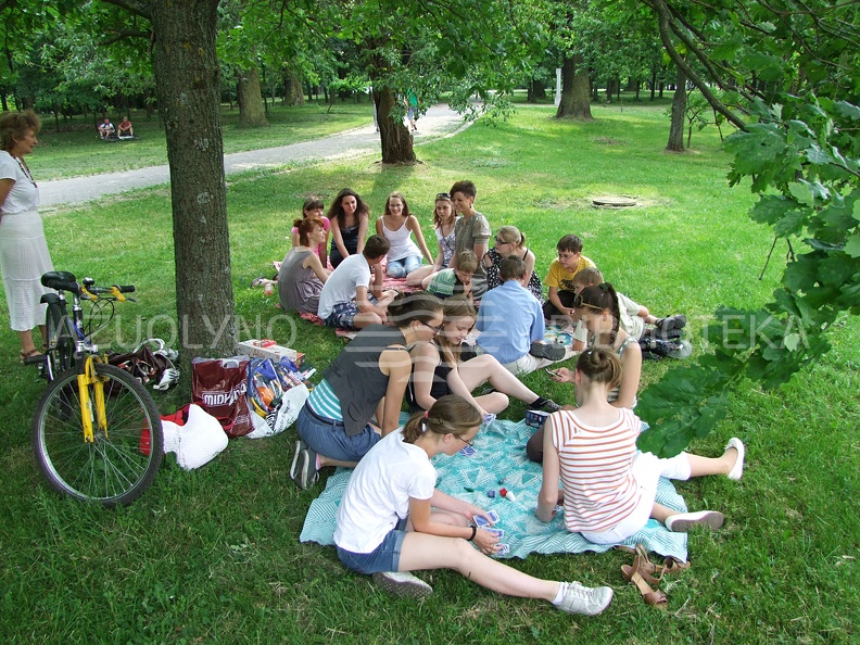 Žaidimų popietės akimirka