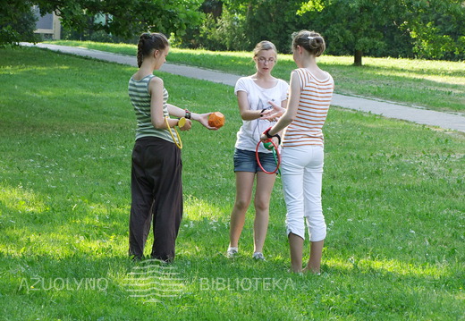 Žaidimų popietės akimirka