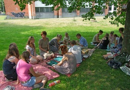 Žaidimų popietė lauke