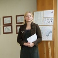 Parodą pristato bibliotekos darbuotoja V.Gerasimovienė