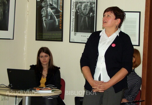 Elvyra Matveičikienė pristato idėją „Savanori, pakeisk miesto įvaizdį!“