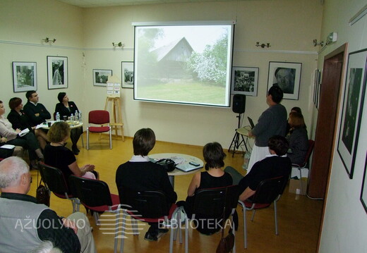 Jolanta Stasiukonienė pristato idėją „Vienos dienos galerija“ 