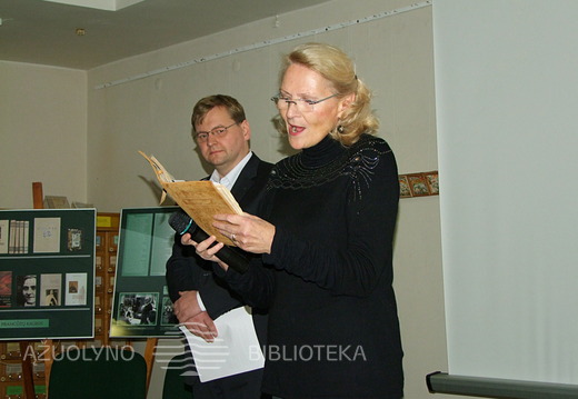 Aktorius Giedrius Arbačiauskas ir aktorė Karolina Masiulis-Paliulis