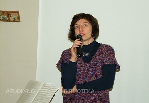 V. Šiugždinio anūkė Agnė Arbačiauskienė