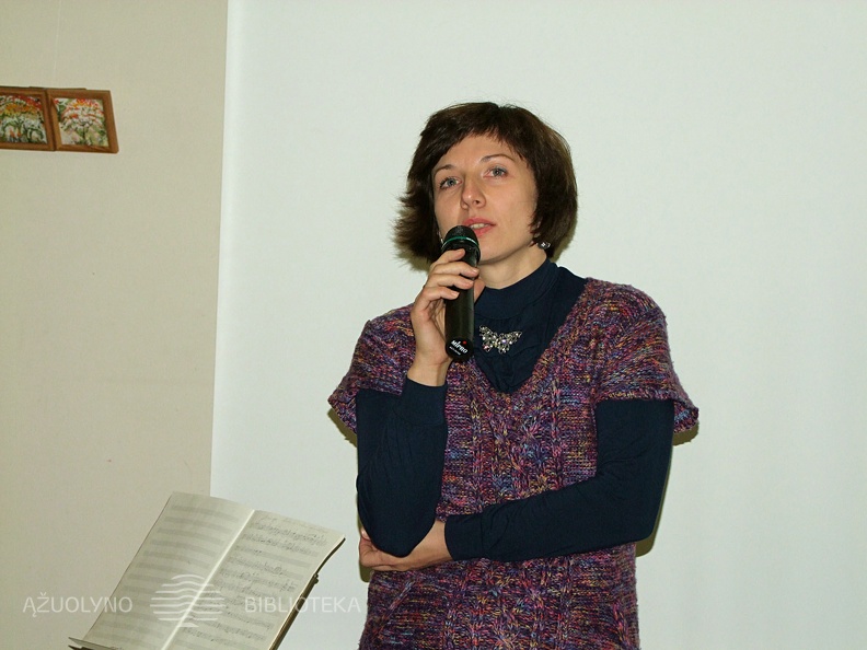 V. Šiugždinio anūkė Agnė Arbačiauskienė