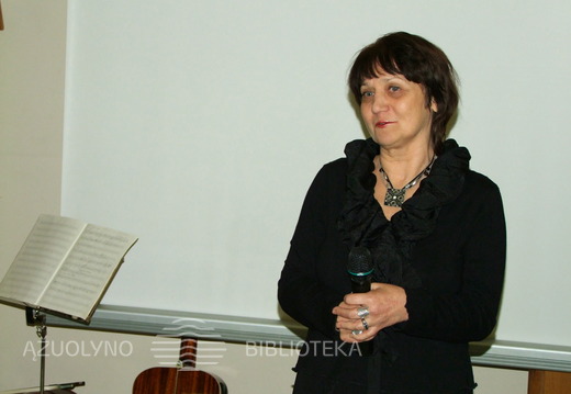 V. Šiugždinio dukra Dalia Šiugždinytė