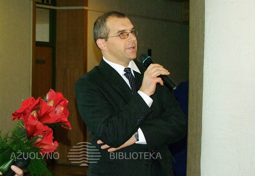 Lietuvos dailininkų sąjungos Kauno skyriaus pirmininkas Gintautas Vaičys