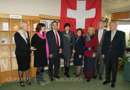 Vokiškų ir šveicariškų leidinių skaitykloje