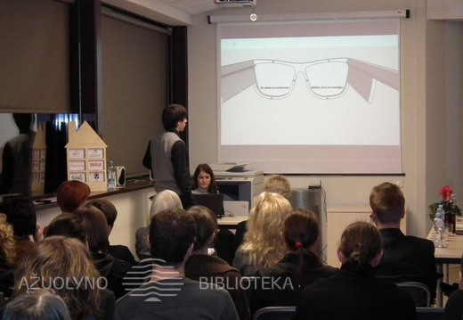 Paulius Bajoras pristato idėją „Inovatyvioji biblioteka“