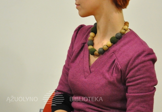 KAVB Skaitytojų klubo kuratorė Lina Sabaitytė